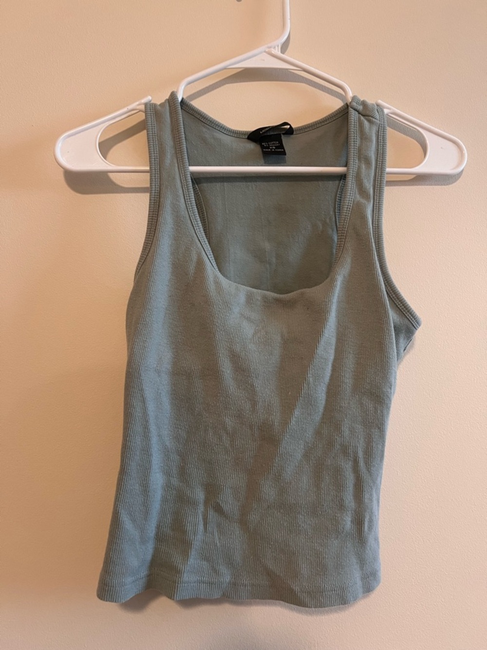 Moda International Ribbed Tank Top - Sage - Picture 5 of 5
